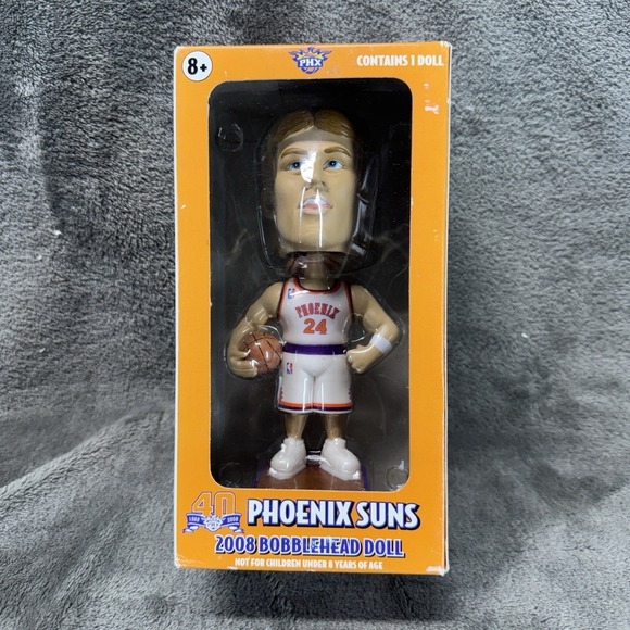 2008 Dick Tom Chamber NBA Phoenix Suns 40th Anniversary Bobblehead Doll NIB - Picture 1 of 9